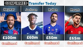 🚨 confirmed transfers today: Neymar, mount, ziyech, Ruben, Kante, mbappe etc...