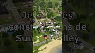 Je note les constructions de #SunsetValley ! #thesims #thesims3 #ts3 #thesims3gameplay #simmer