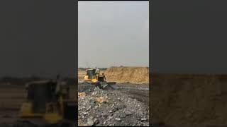 The Ultimate Lake Filling Up Bulldozer And Wheel Loader Pushing Rock 2022 #Shorts 505