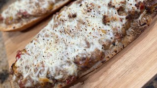 Ribeye Steak Cheesy Bread!