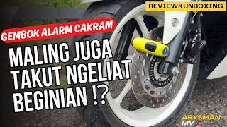 GEMBOK ALARM MOTOR ANTI MALING ⁉️