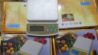 Весы бытовые SF-400A (до 10кг). The kitchen digital scale SF-400A (to 10kg)