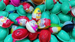 New 200 Kinder Surprise Eggs 😋😋 / ASMR Satisfying video / A Lot of Candy