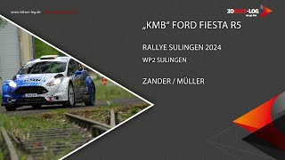 Rallye Sulingen 2024, WP2, Ford Fiesta R5 MK1, #18, Zander/Müller