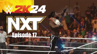 Trick Is A FIGHTING Champ!!! - Universe Mode NXT Ep.17 - WWE 2K24