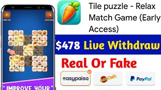 Tile puzzle - Relax Match Game Gameplay Android Mobile real or fake