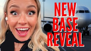 CAN'T BELIEVE THIS JUST HAPPENED! NEW BASE REVEAL! THE FLIGHT ATTENDANT LIFE