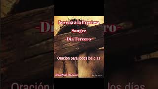 Día Tercero/ Novena a la Preciosa Sangre