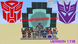 Transformers Mod 1.7.10 (Fisk Files mod)