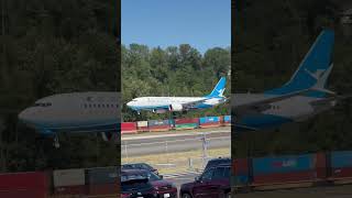 Xiamen Air 737 Test flight Landing #boeing737max #boeing #testflight #landing #aviation #737