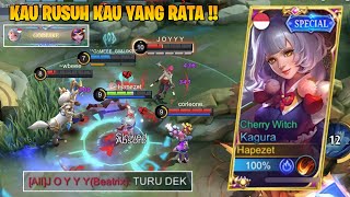 Kagura Epic Comeback! Defend Hard Sampai Lategame Lawan Full Hero Early | Mobile Legends