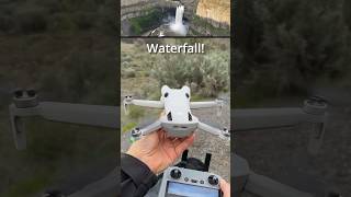 😎Flying Majestic Waterfall with your DJI Mini 4 Pro!🔥#dji #drone