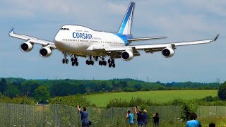 AWESOME 4K Plane Spotting: BOEING 747, AIRBUS A380, 777, 767, 787, A350, Landings & Takeoffs