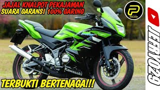 NINJA RR PAKAI KNALPOT PEKAJAMAN-STANDAR TINGTING PART1‼️