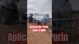 Aplicación de Purines con cisterna Rinoagro y aplicadores. #rinoagro #bueydu #rinoagrorent #purines