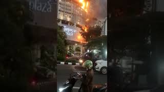 Tunjungan Plaza 5 Surabaya Terbakar