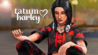 meet tatum harley - a badass dancer, dj & fitness girly | the sims 4