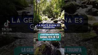 La gente buena siempre triunfa #salmos112 #paisajes  #rios #biblia #fe #nubes #mensajes #esperanza