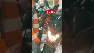 Ns200 exhaust sound Bs6 #ns200 #shorts 2023