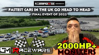 FASTEST CARS IN THE UK GO HEAD TO HEAD **JM RACE WARS** FINAL EVENT OF 2022🏁**JM IMPORTS NEW VLOG**