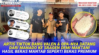 Opa Artis TikTok Bang @valenrewah Beli Mesin Giling Padi MAKTANI? Rela Datang Jauh-jauh Dari Manado