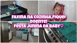 Faxina Na Cozinha,Fogão Plim e Festa Junina da Baby💖