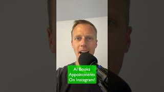 AI Books Appointments on Instagram #digitalmarketing