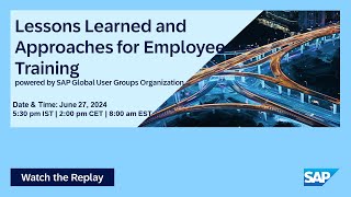 Lessons Learned and Approaches for Employee Training I Move to Cloud ERP I 24.06.27