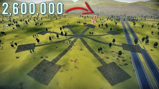 Modern Soldiers vs 2,600,000 Zombies - UEBS 2