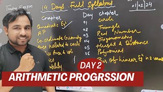 Chapter 5 Arithmetic progression | Most expected NCERT & Past year Questions | Class 10 Maths