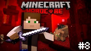 ŠEL SEM V NETHER ... TO SE JE ZGODILO | Minecraft Hardcore #8