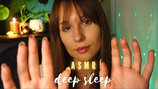 ASMR po polsku 🌙 najbardziej relaksująca medytacja na SEN 🌹 (deszcz, muzyka, ciche mówienie)