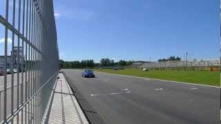 Lamborghini Gallardo Superleggera and Maserati GranTurismo MC Stradale fly by - HD