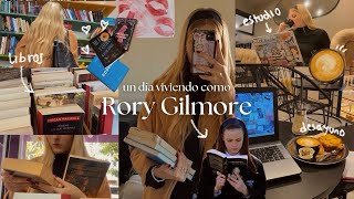 un día como Rory Gilmore ☕️🍂📖 estudio, facultad, desayuno, planes sola, libros, movie night