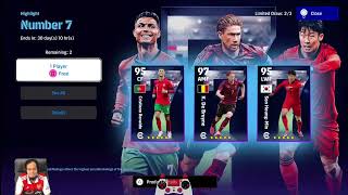 eFOOTBALL 2024 PS5 New Free 3 Players No. 7 : De Bruyne, Cristiano Ronaldo & Son Heung Min