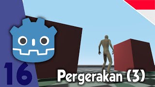 Godot3D 16 :  SpringArm  | Memutar Kamera