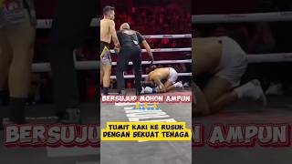 FIGHT SETTINGAN!SUJUD MOHON AMPUN! 3KALI TENDANGAN LIVER SHOOT✅ RANDY PANGALILA 🆚 KKAJHE‼️👊👊👊