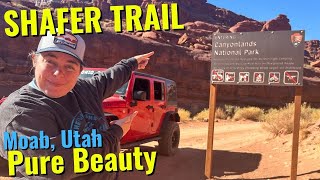 SHAFER SWITCHBACKS! In Moab Utah in our Overlander Jeep Wrangler.