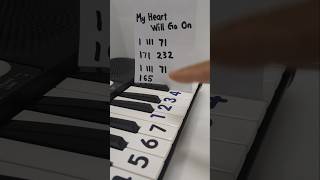 Titanic 🚢 My Heart Will Go On 🎹 Celine Dion #piano