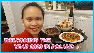 FILIPINA WORKER IN POLAND: MY FIRST NEW YEAR IN ABROAD | WELCOMING 2023 || Lhara Barnig 🌷