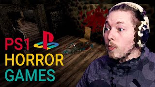 RE-EXPERIENCING MY CHILDHOOD WITH PS1 STYLED HORROR! 👾 | 3 Random Horror Games | Dani Krossing