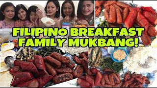 FILIPINO BREAKFAST FAMILY MUKBANG | Magtipid Tayo ATBP TV