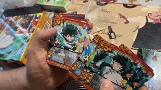 My Hero Academia Collectible Card Game Box Opening.