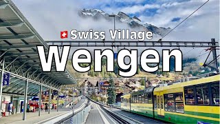 Wengen: The Most Beautiful Swiss Village in 2023 | Switzerland 4k HDR