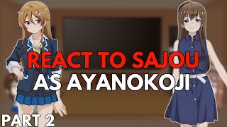 The Dreaming Boy is a Realist React to Sajo Wataru as Ayanokoji || Part 2 || Eng/Ru