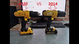 Сравнение шуроповертов  DeWALT 2014 и 2020