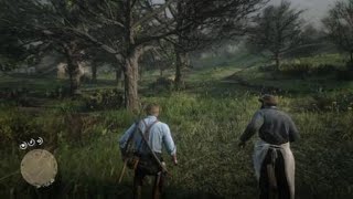 Red Dead Redemption 2 Jacob Worth: "I wouldn't get mixed up with that mess back there."