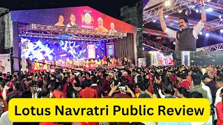 Lotus Navratri Utsav Public Review, Mira Bhayandar