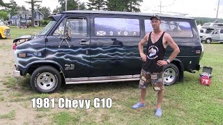 1981 Chevy G10 Custom Van. HMCS Blue Pearl!.