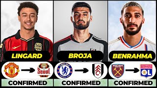 🚨ALL CONFIRMED TRANSFERS & RUMOURS FOR JANUARY TRANSFER WINDOW 🔥 ft. Lingard, De gea, Savio